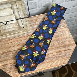Dr Seuss The Grinch Christmas Holiday Tie